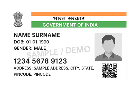 Aadhaar Card printing service by Download Rc